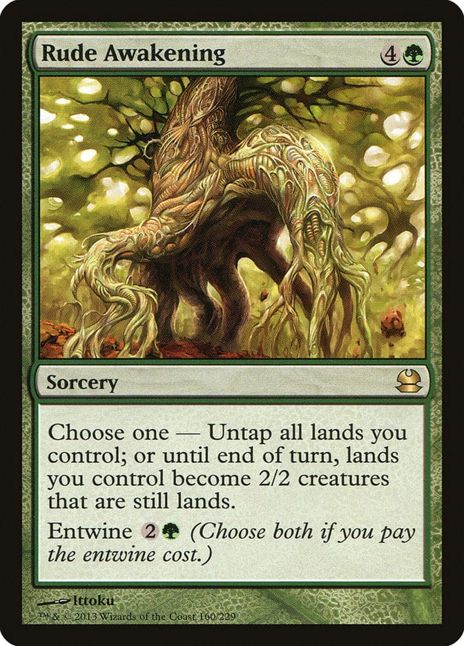 Rude Awakening [Modern Masters] Magic: The Gathering