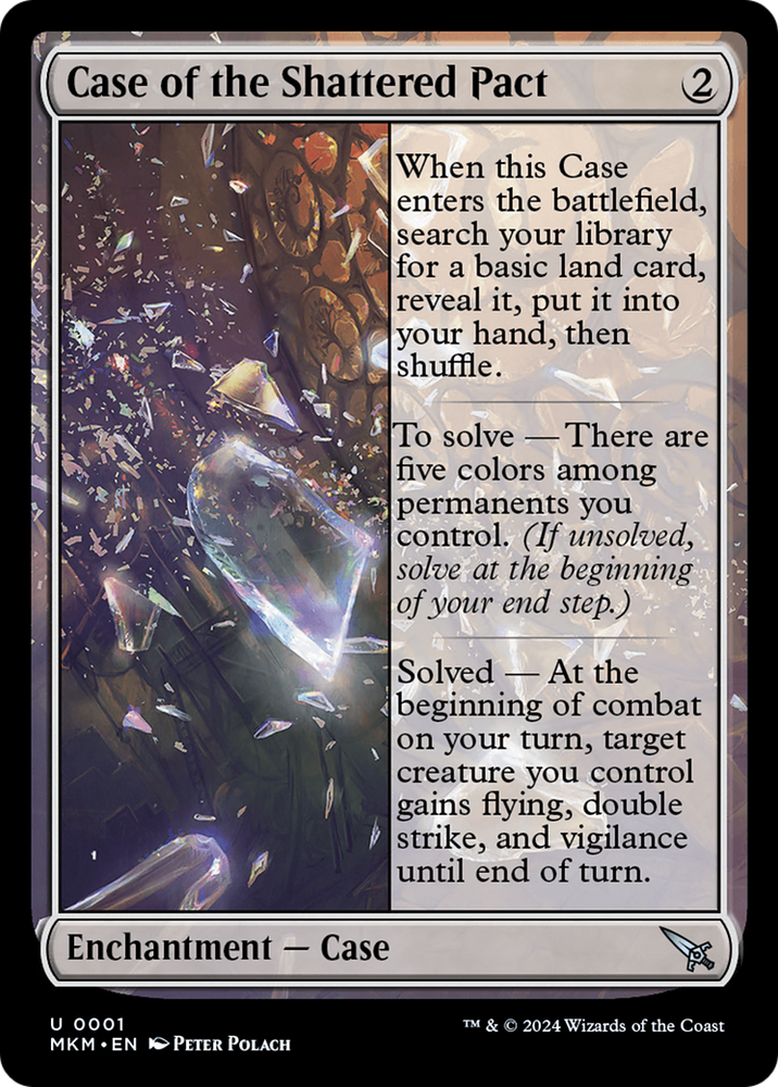 Case of the Shattered Pact [Murders at Karlov Manor] Magic: The Gathering