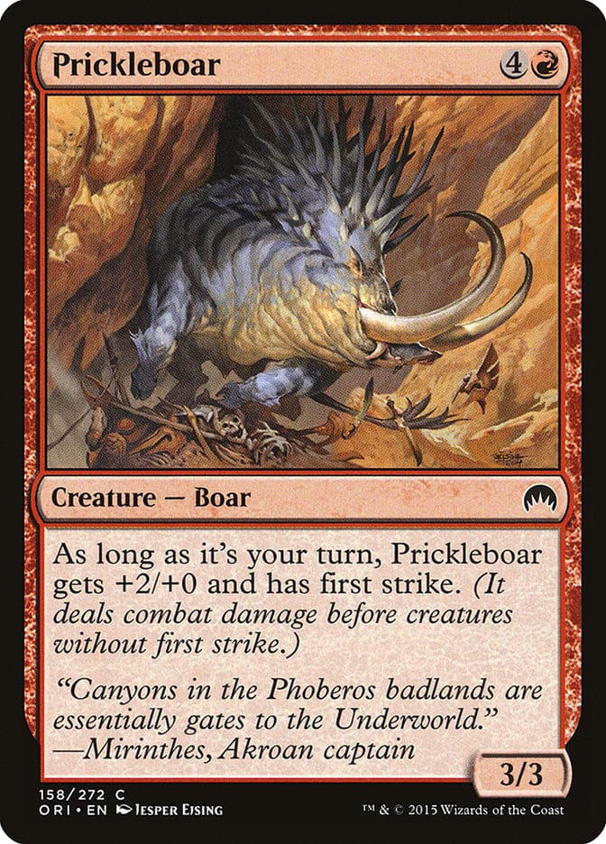 Prickleboar [Magic Origins] Magic: The Gathering
