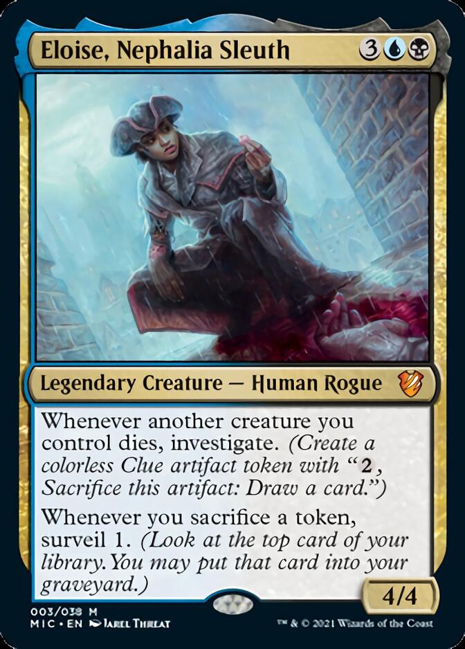 Eloise, Nephalia Sleuth [Innistrad: Midnight Hunt Commander] Magic: The Gathering