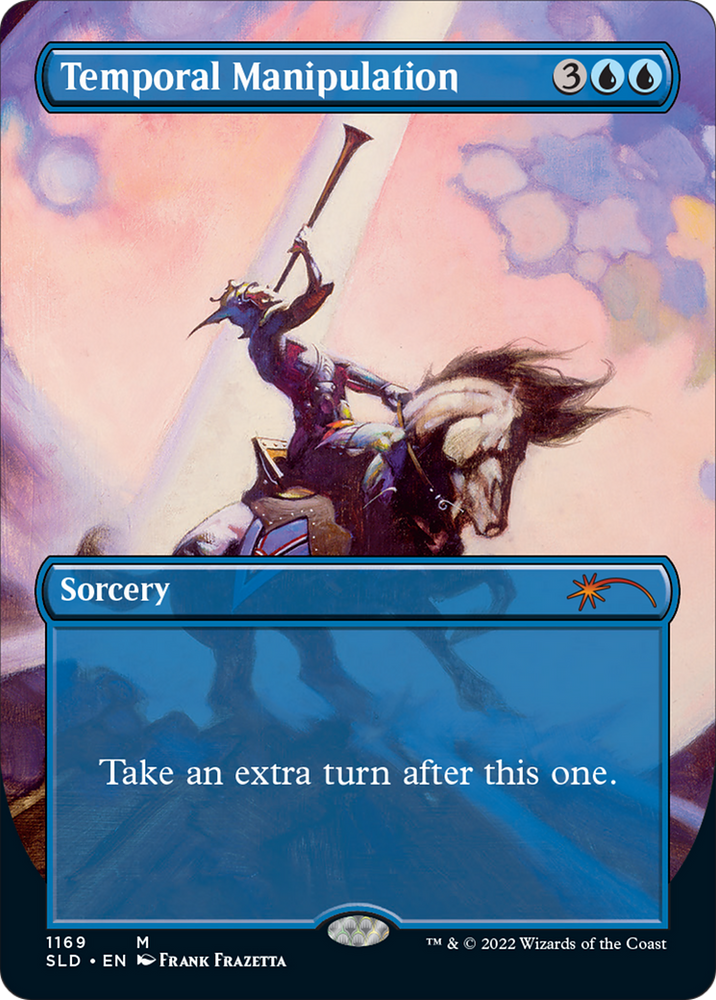 Temporal Manipulation (Borderless) [Secret Lair Drop Series] Magic: The Gathering