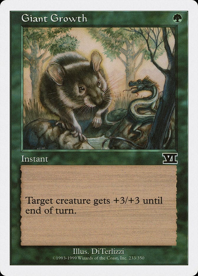 Giant Growth [Classic Sixth Edition] Magic: The Gathering