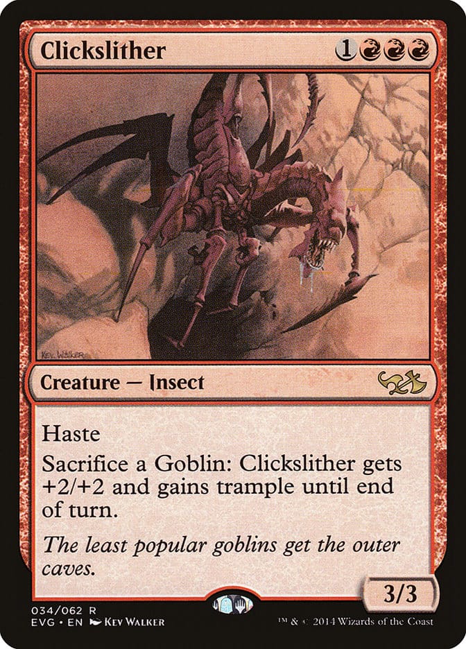 Clickslither (Elves vs. Goblins) [Duel Decks Anthology] Magic: The Gathering
