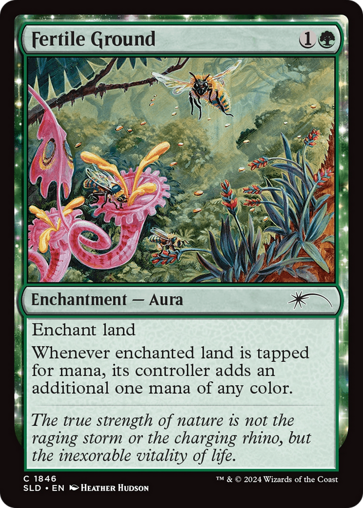 Fertile Ground [Secret Lair Drop Series] Magic: The Gathering