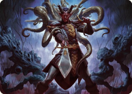 Zevlor, Elturel Exile Art Card (42) [Commander Legends: Battle for Baldur's Gate Art Series] Magic: The Gathering