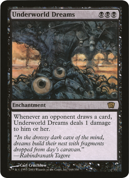 Underworld Dreams (Oversized) [Eighth Edition Box Topper] Magic: The Gathering