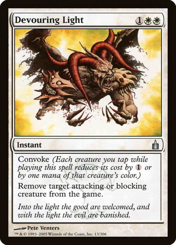 Devouring Light [Ravnica: City of Guilds] Magic: The Gathering