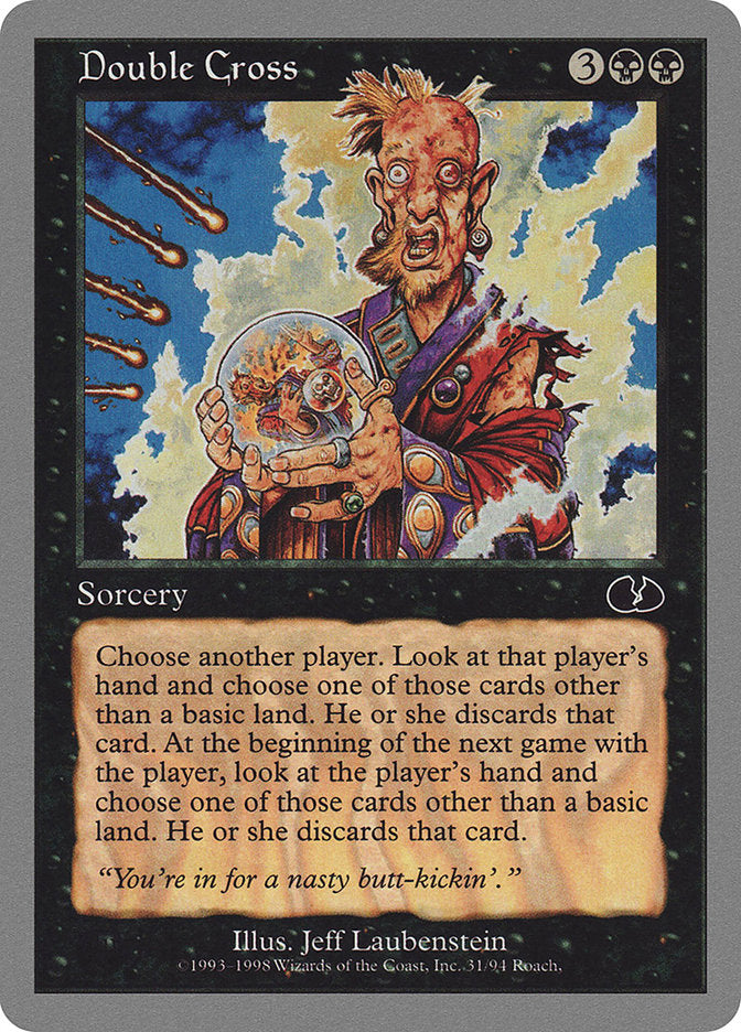 Double Cross [Unglued] Magic: The Gathering