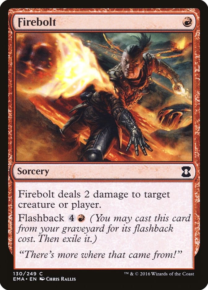 Firebolt [Eternal Masters] Magic: The Gathering