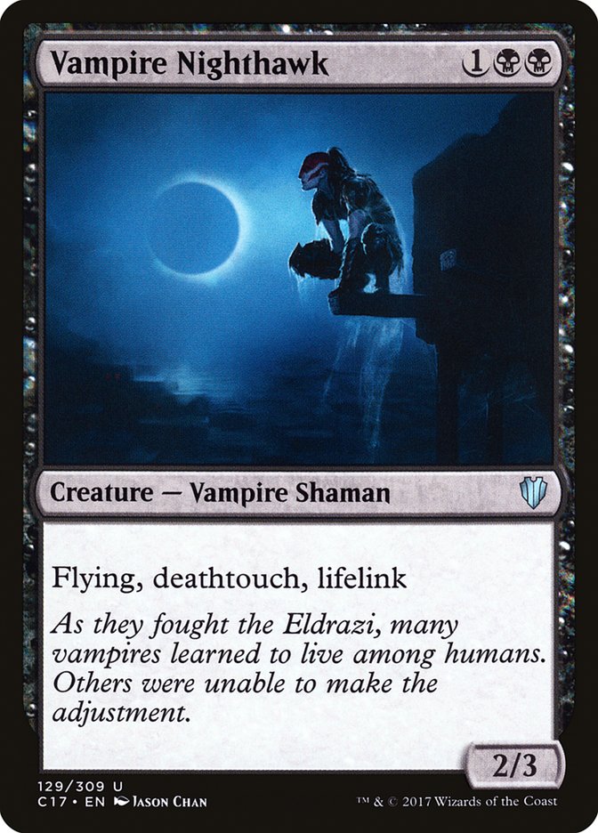 Vampire Nighthawk [Commander 2017] Magic: The Gathering