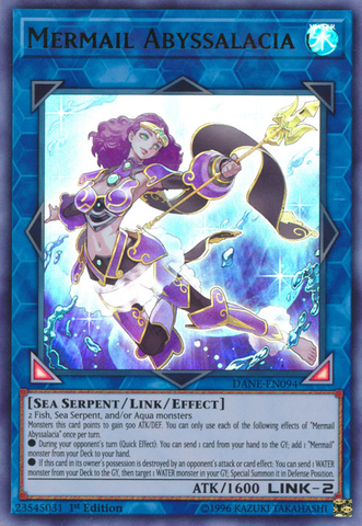Mermail Abyssalacia [DANE-EN094] Ultra Rare - Yugioh Cards For Your TCG Needs!