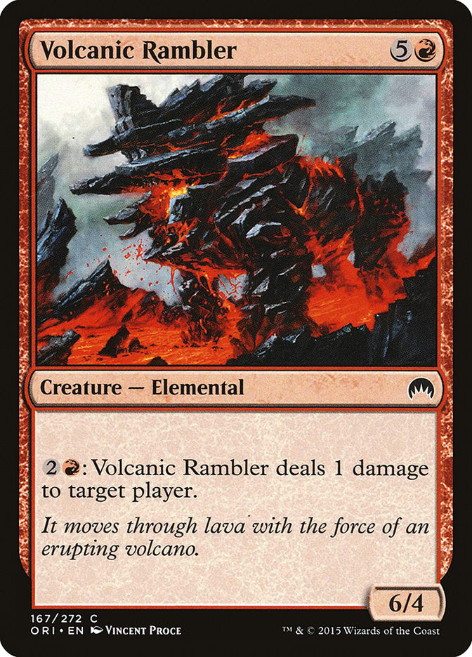 Volcanic Rambler [Magic Origins] Magic: The Gathering