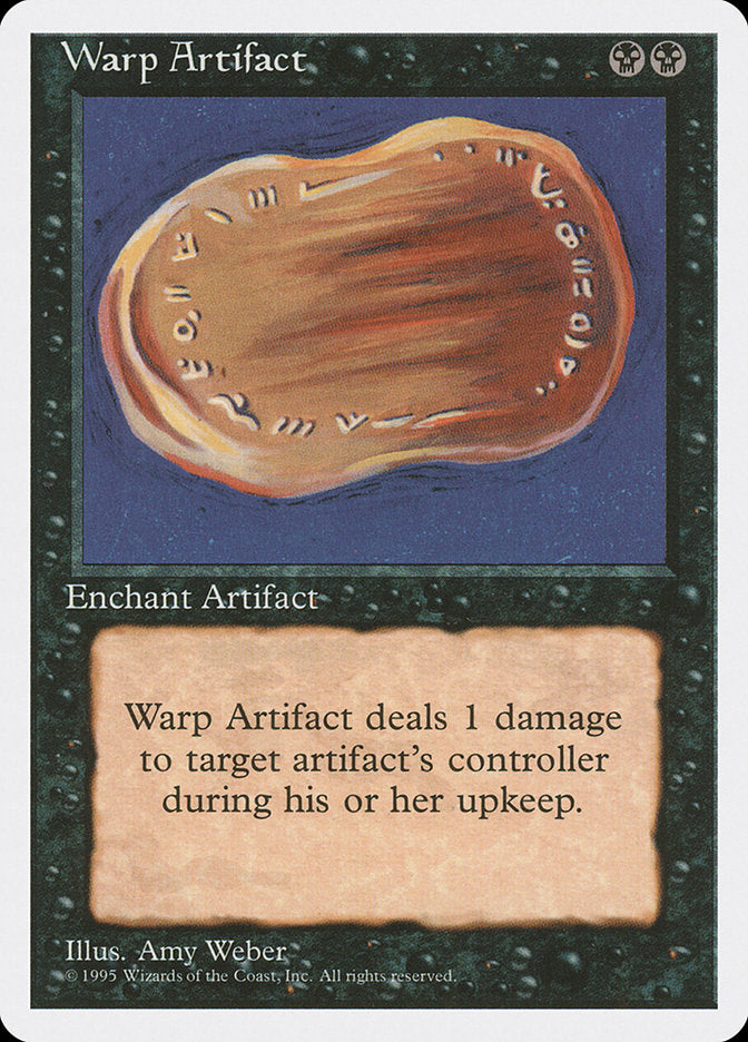 Warp Artifact [Fourth Edition] Magic: The Gathering