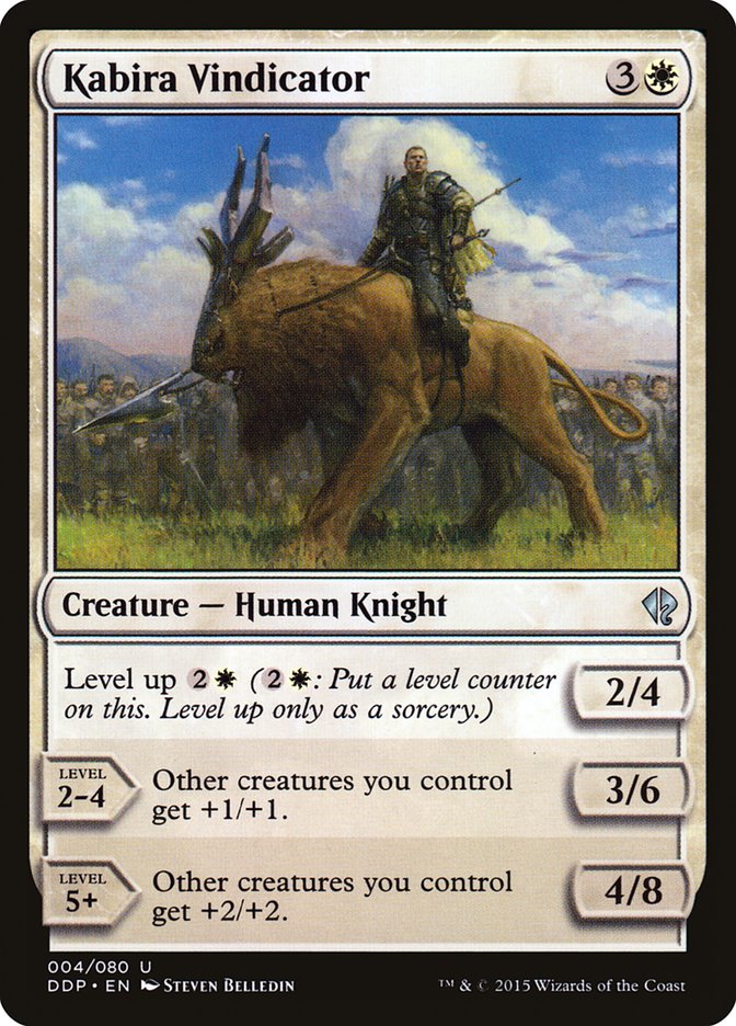 Kabira Vindicator [Duel Decks: Zendikar vs. Eldrazi] Magic: The Gathering