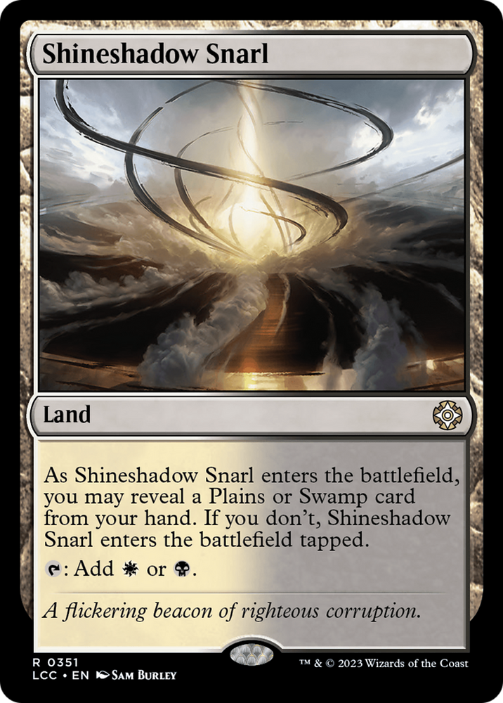 Shineshadow Snarl [The Lost Caverns of Ixalan Commander] Magic: The Gathering
