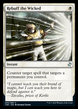 Rebuff the Wicked [Time Spiral Remastered] Magic: The Gathering