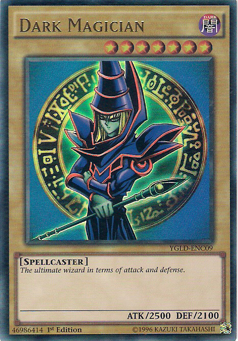 Dark Magician [YGLD-ENC09] Ultra Rare Yu-Gi-Oh!