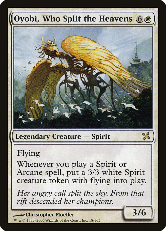 Oyobi, Who Split the Heavens [Betrayers of Kamigawa] Magic: The Gathering
