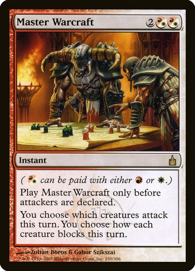 Master Warcraft [Ravnica: City of Guilds] Magic: The Gathering