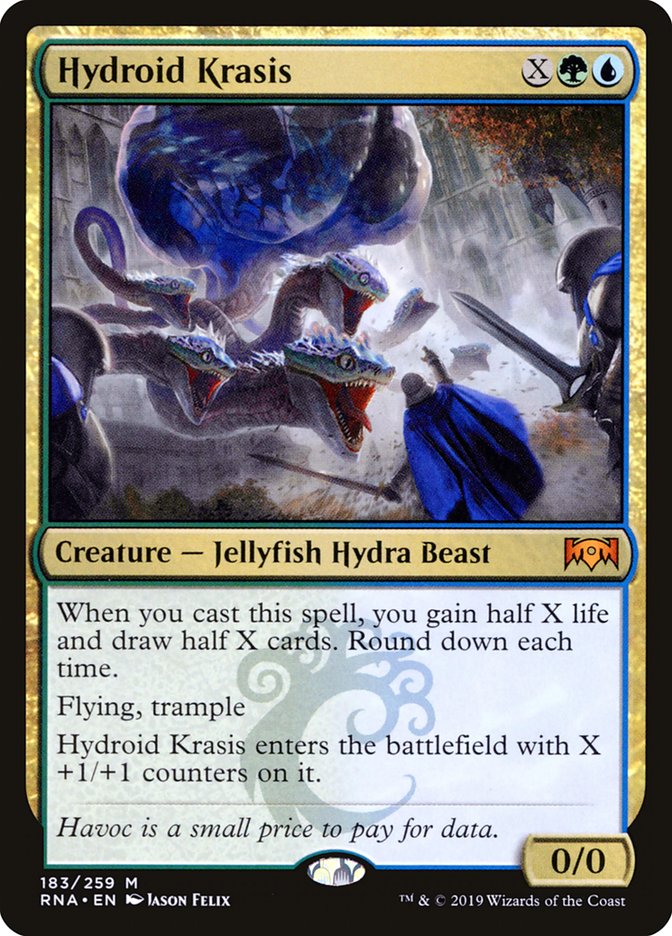 Hydroid Krasis [Ravnica Allegiance] Magic: The Gathering