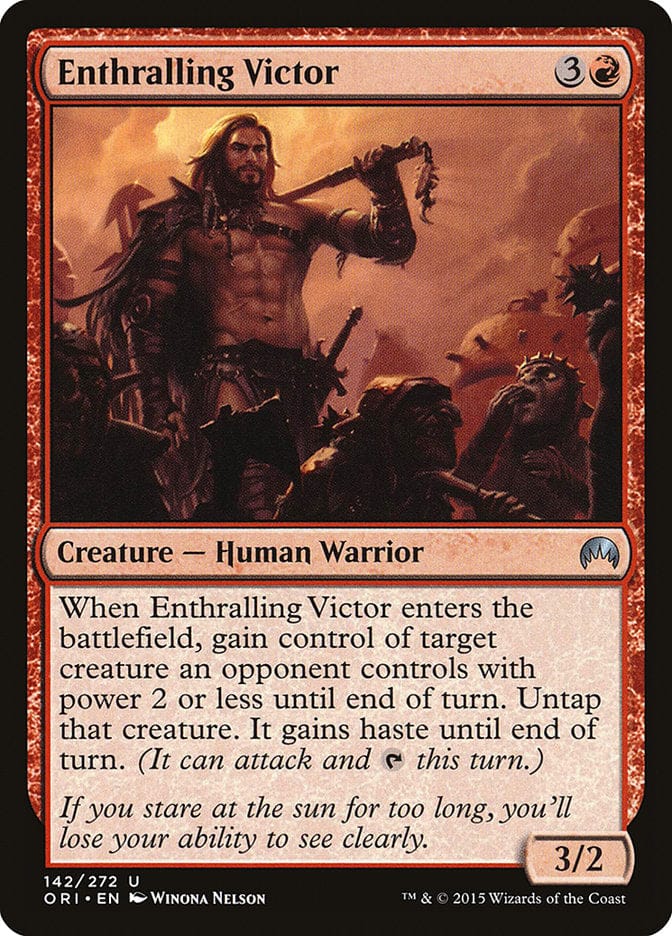 Enthralling Victor [Magic Origins] Magic: The Gathering