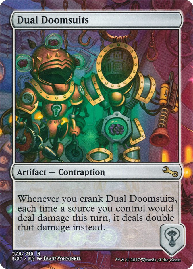 Dual Doomsuits [Unstable] Magic: The Gathering