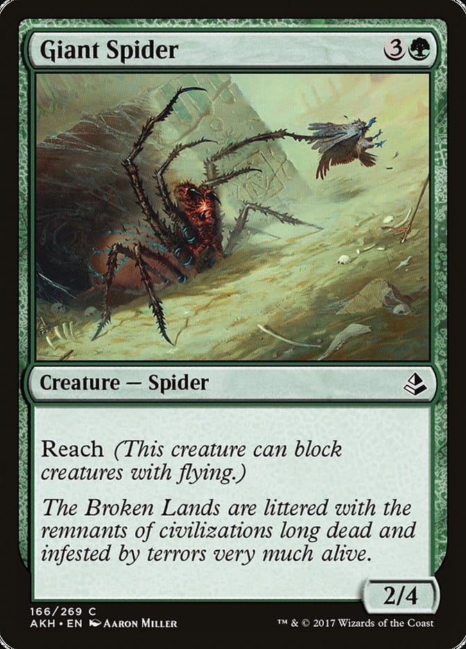 Giant Spider [Amonkhet] Magic: The Gathering