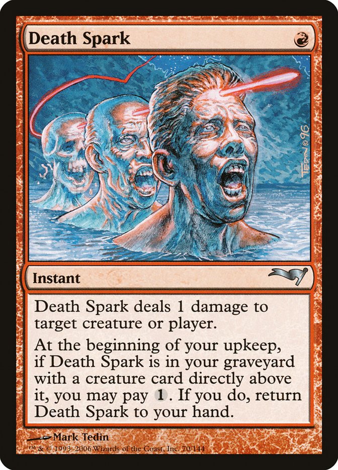 Death Spark [Coldsnap Theme Decks] Magic: The Gathering