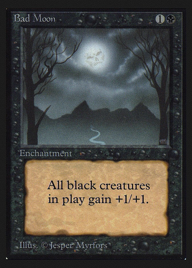 Bad Moon [Collectors' Edition] Magic: The Gathering