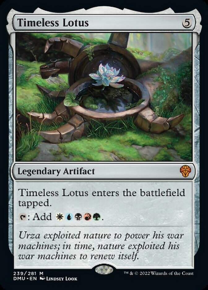 Timeless Lotus [Dominaria United] Magic: The Gathering