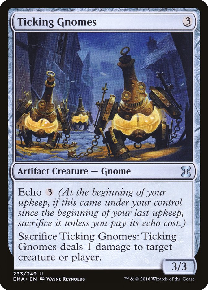 Ticking Gnomes [Eternal Masters] Magic: The Gathering