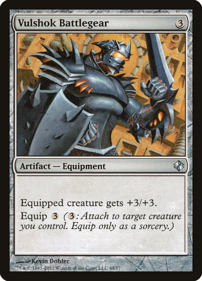 Vulshok Battlegear [Duel Decks: Venser vs. Koth] Magic: The Gathering