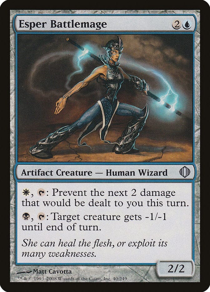 Esper Battlemage [Shards of Alara] Magic: The Gathering