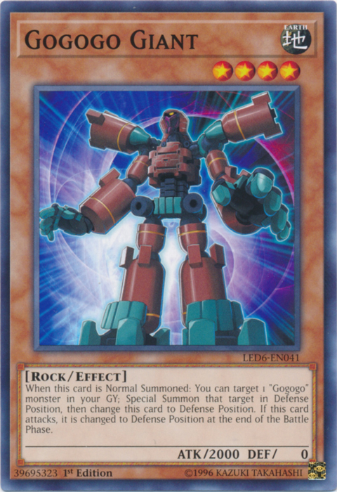 Gogogo Giant [LED6-EN041] Common Yu-Gi-Oh!