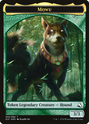 Mowu // Mowu Double-Sided Token [Global Series Jiang Yanggu & Mu Yanling] Magic: The Gathering