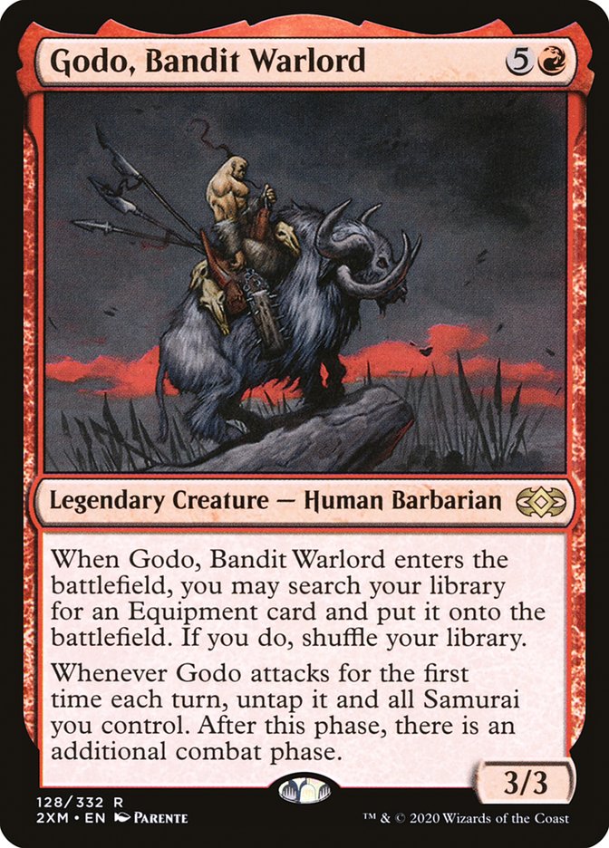 Godo, Bandit Warlord [Double Masters] Magic: The Gathering