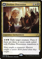 Profane Procession // Tomb of the Dusk Rose [Rivals of Ixalan] Magic: The Gathering
