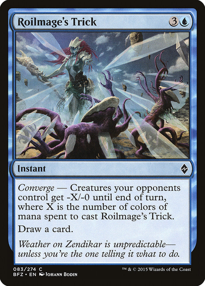 Roilmage's Trick [Battle for Zendikar] Magic: The Gathering