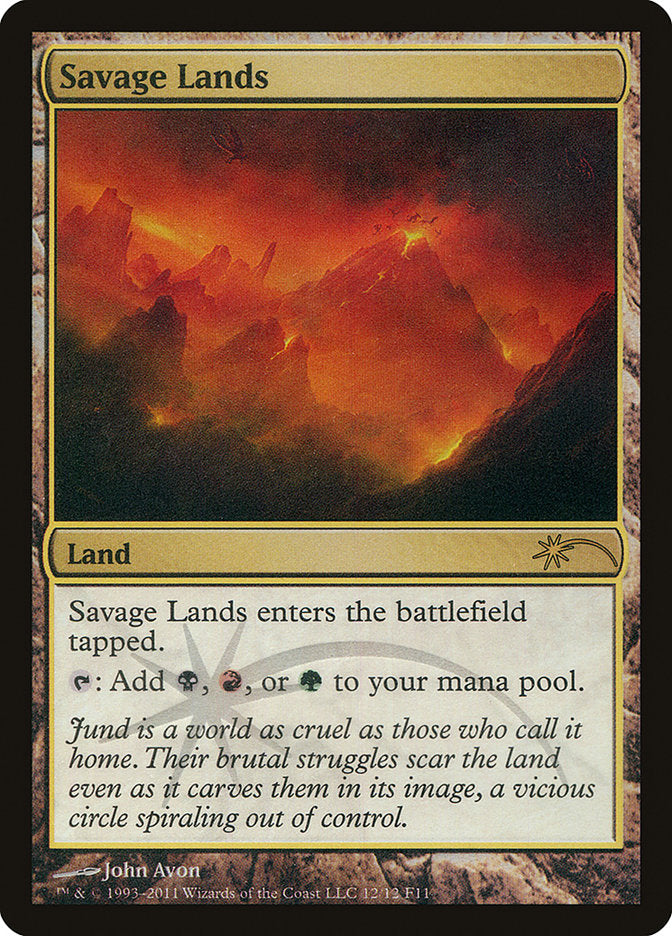 Savage Lands [Friday Night Magic 2011] Magic: The Gathering