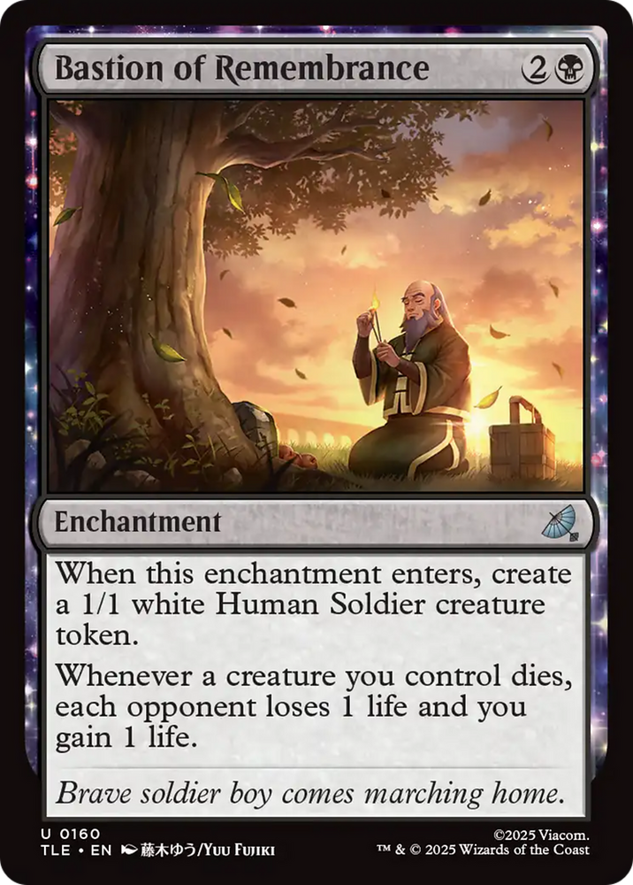 Bastion of Remembrance [Avatar: The Last Airbender: Eternal-Legal] Magic: The Gathering