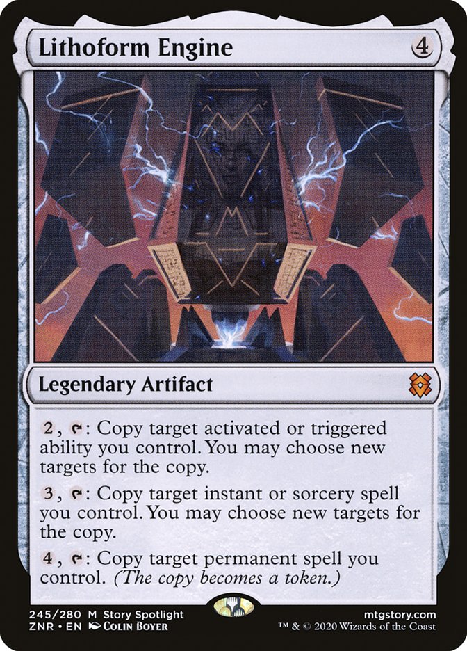 Lithoform Engine [Zendikar Rising] Magic: The Gathering