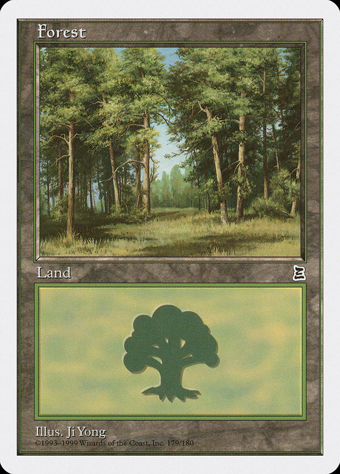 Forest (179) [Portal Three Kingdoms] Magic: The Gathering