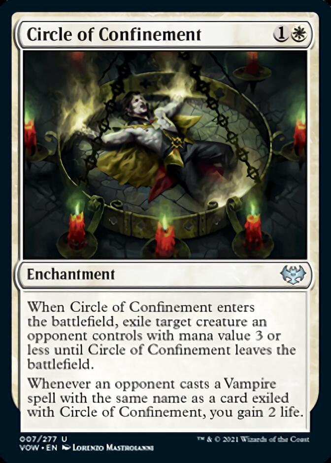 Circle of Confinement [Innistrad: Crimson Vow] Magic: The Gathering