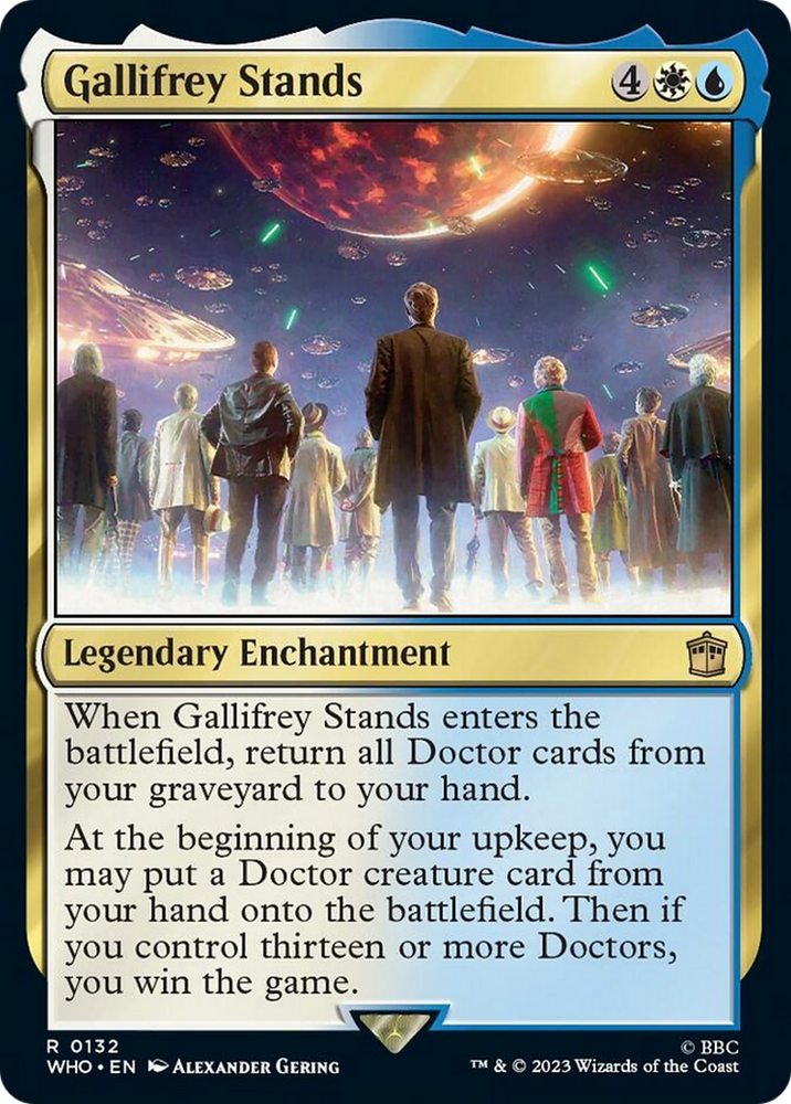 Gallifrey Stands (Extended Art) [Doctor Who] Magic: The Gathering