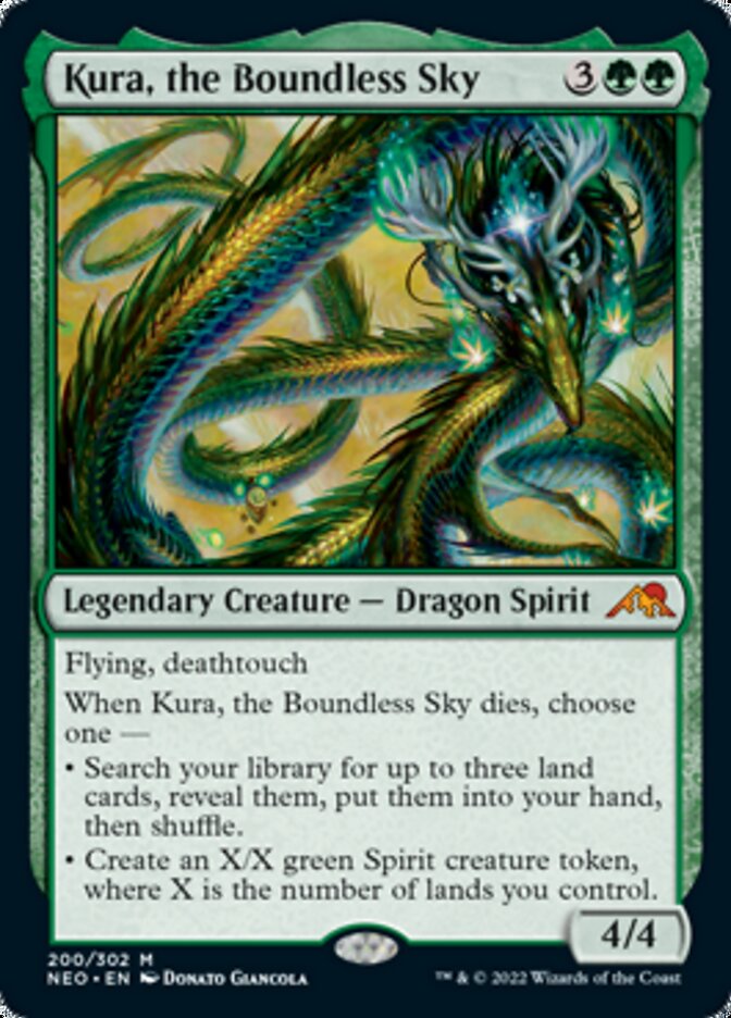 Kura, the Boundless Sky [Kamigawa: Neon Dynasty] Magic: The Gathering