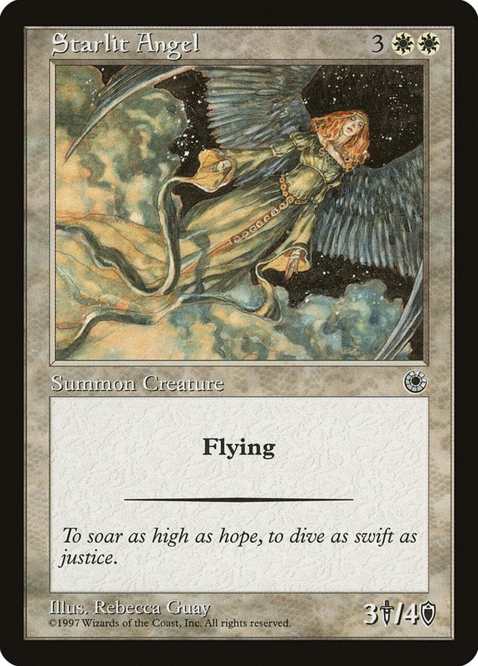 Starlit Angel [Portal] Magic: The Gathering