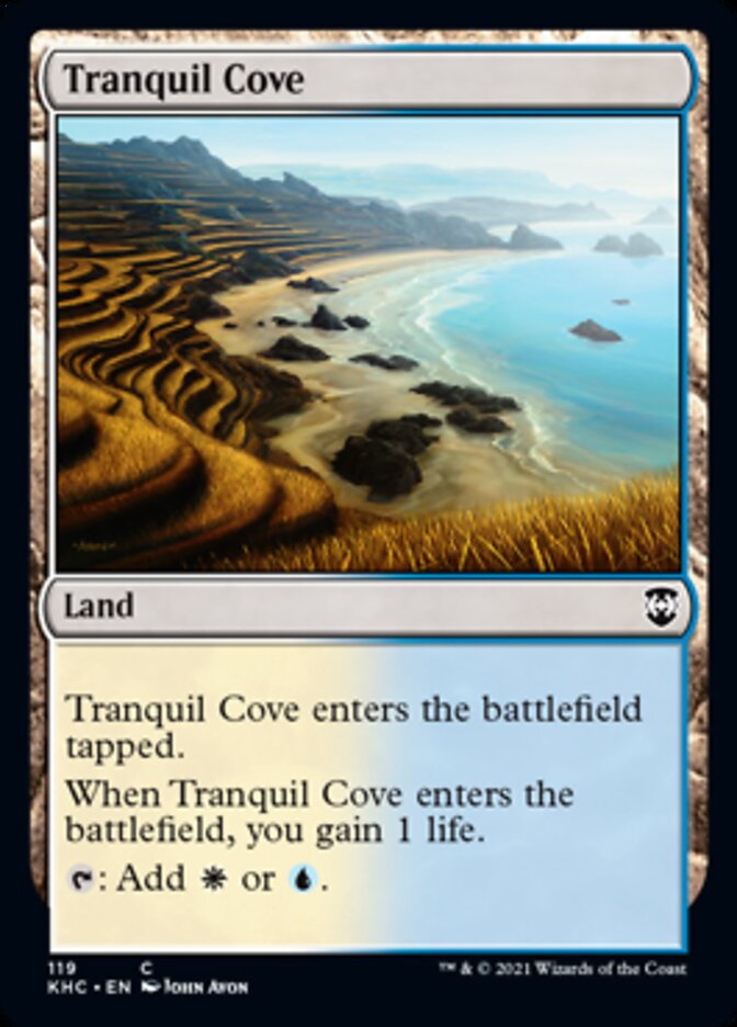 Tranquil Cove [Kaldheim Commander] Magic: The Gathering