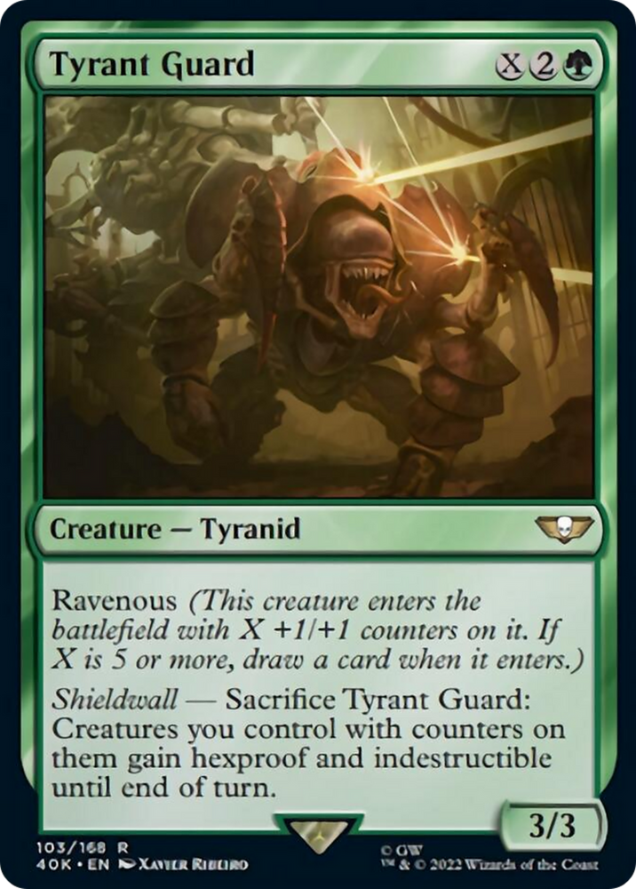 Tyrant Guard [Warhammer 40,000] Magic: The Gathering