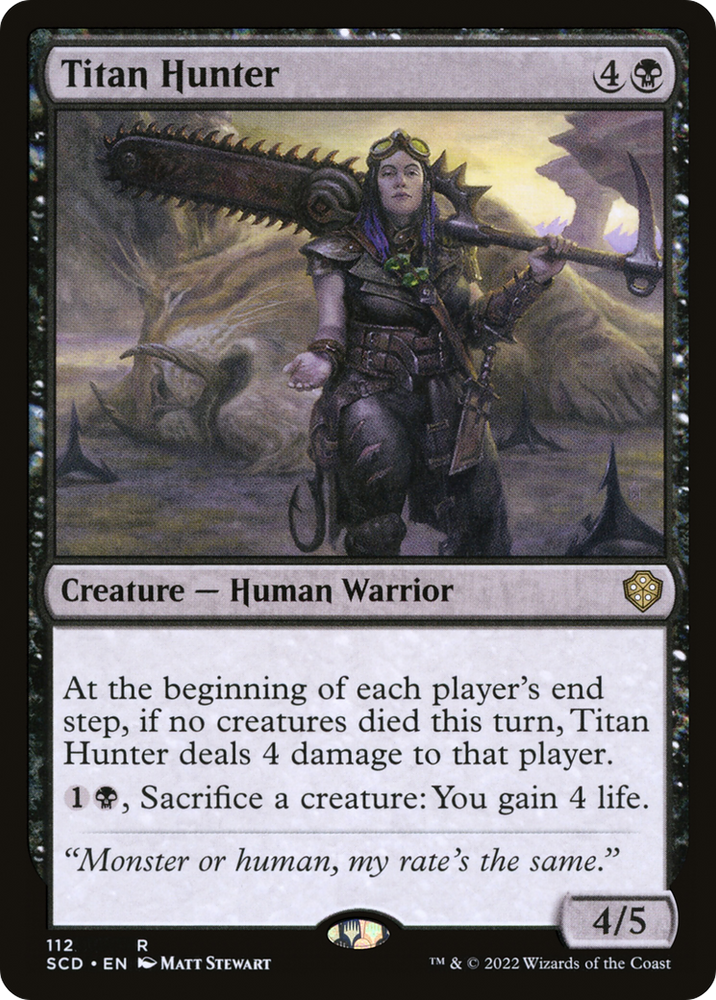 Titan Hunter [Starter Commander Decks] Magic: The Gathering