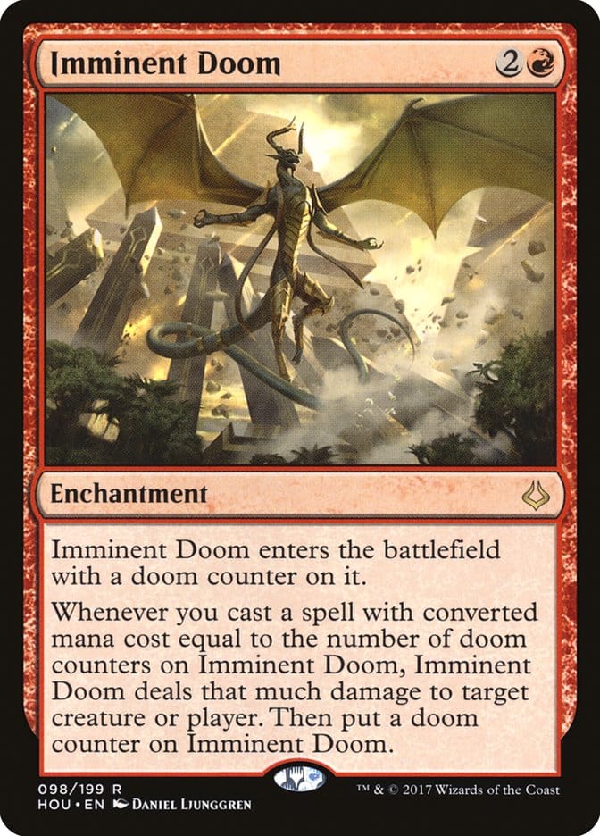Imminent Doom [Hour of Devastation] Magic: The Gathering